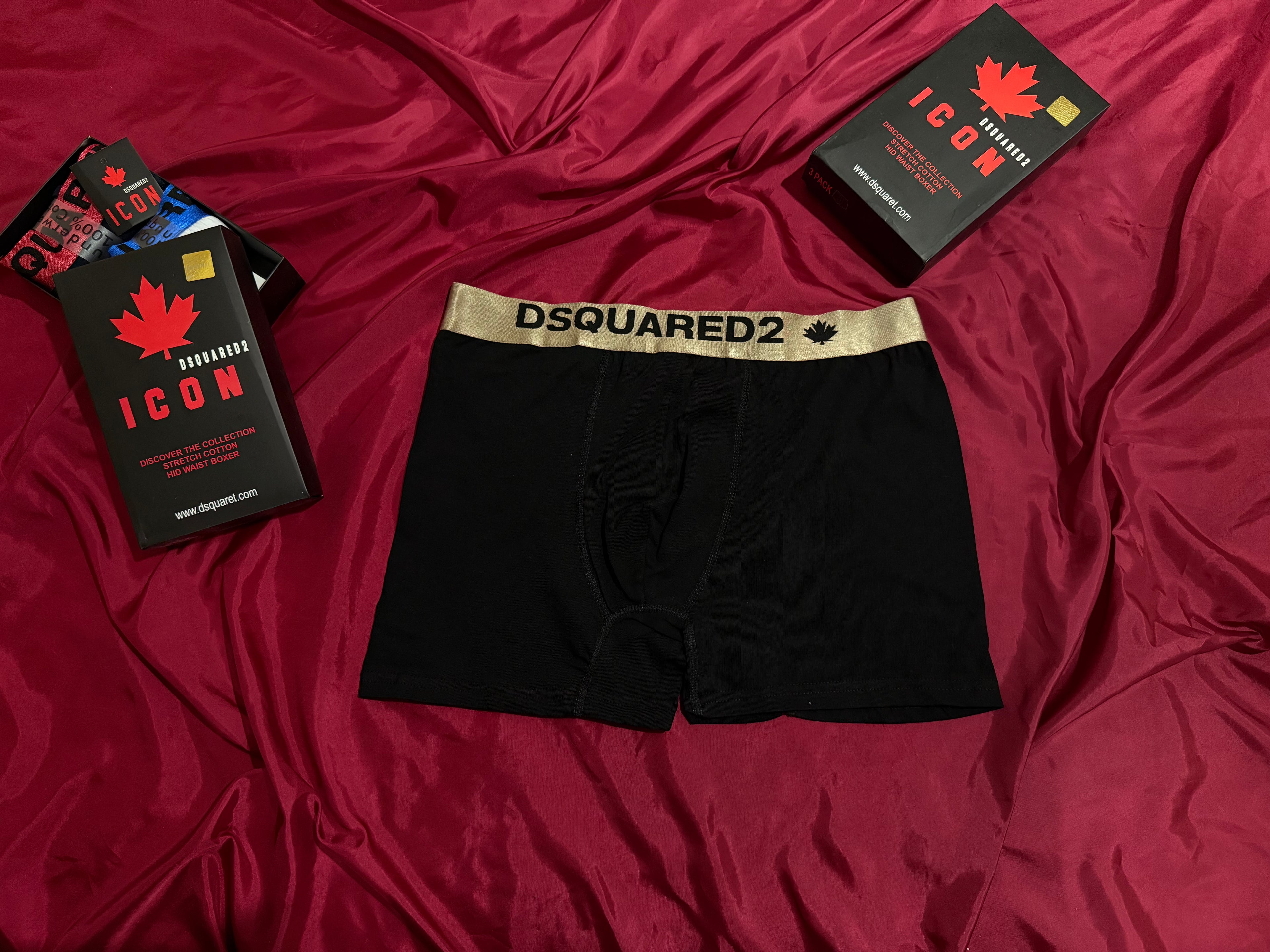 Dsquared ICON ΣΕΤ 3 ΜΠΟΞΕΡΑΚΙΑ