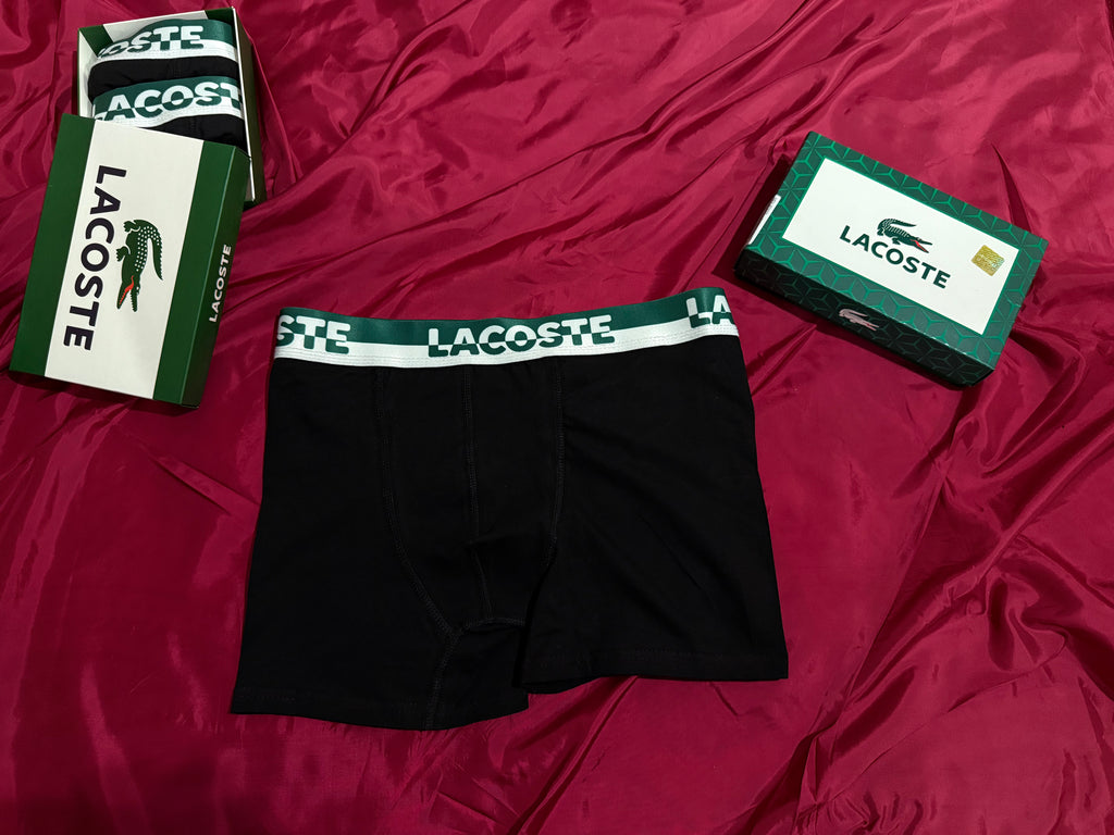 Lacoste ΣΕΤ 3 ΜΠΟΞΕΡΑΚΙΑ