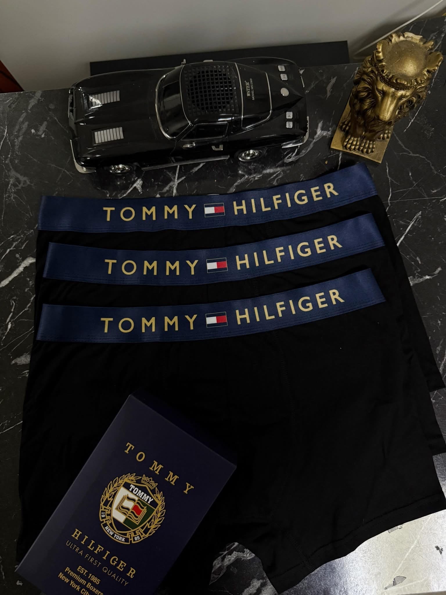 Tommy Hilfiger ΣΕΤ 3 ΜΠΟΞΕΡΑΚΙΑ