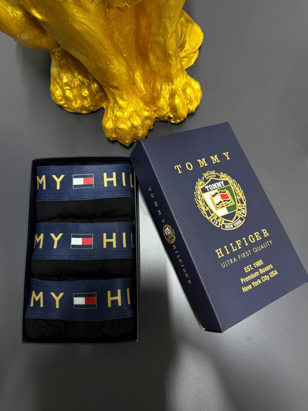 Tommy Hilfiger ΣΕΤ 3 ΜΠΟΞΕΡΑΚΙΑ