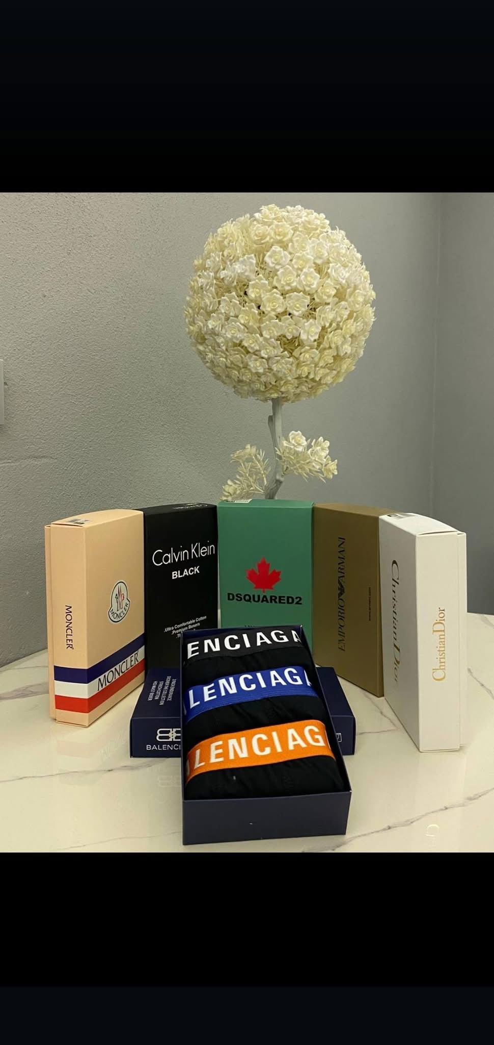 Balenciaga ΣΕΤ 3 ΜΠΟΞΕΡΑΚΙΑ